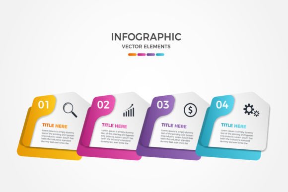 A Modern Infographic Template for Presenting Key Business Concepts