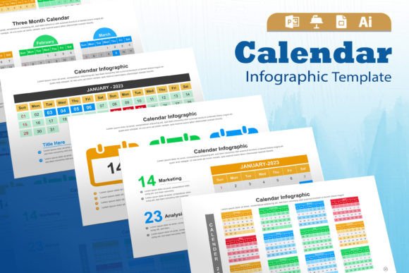 Calendar Infographic Design: A Keynote for Visual Organization