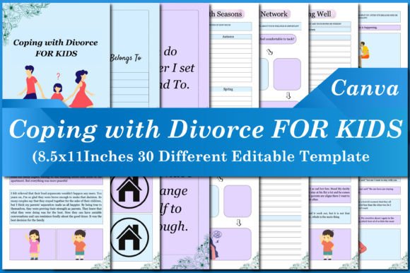 Coping with Divorce for KIDS Canva: A Strategic Tool for Supporting Children