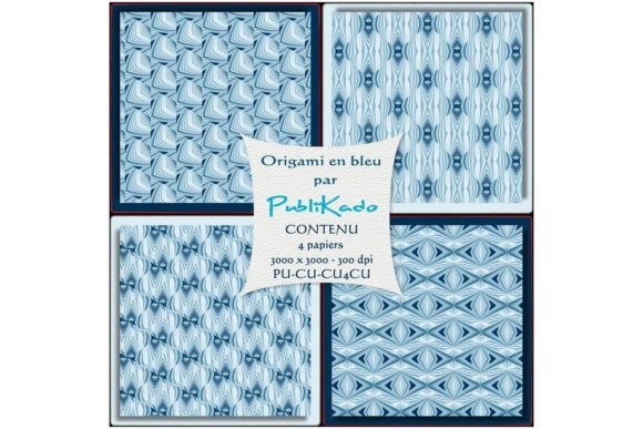 Origami En Bleu: A Font of Quiet Elegance and Precision