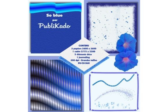 So Blue 1: A Premium Design Kit