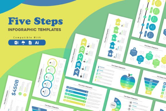 The Five Steps Infographic Template: A Design Tool for Clarity
