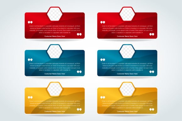 The Quarter Circle Customer Says Banner: A Design Powerhouse