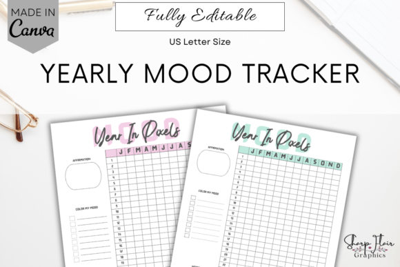 Tracking Your Inner Weather: A Yearly Mood Tracker