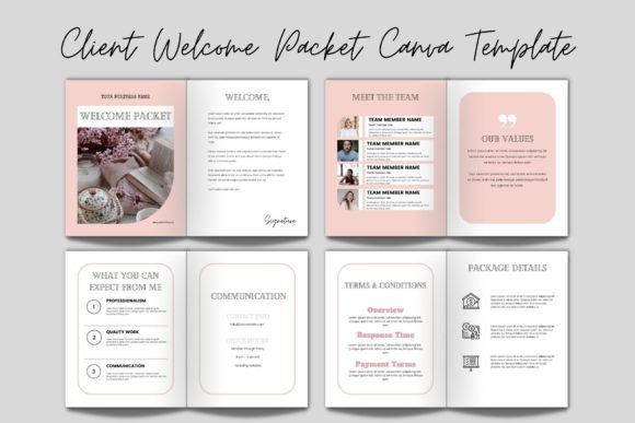 Understanding the Client Welcome Packet Canva Template