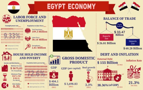 Unlocking Egypt's Economy: The Power of Visual Infographics