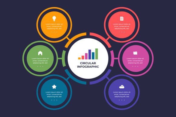 Visualizing Success with Circular Infographic Templates